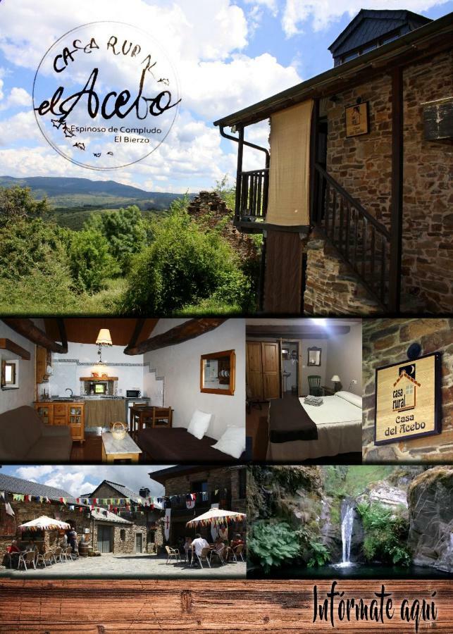 Casa Rural Del Acebo Espinoso de Compludo Dış mekan fotoğraf